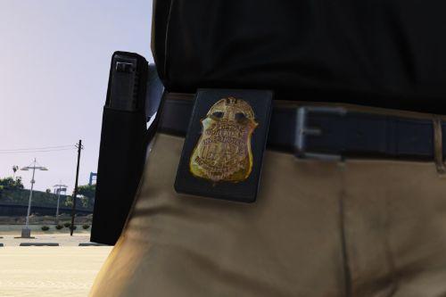 GTA 5 FBI Badge for IAA-Security Skin